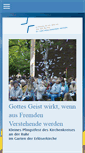 Mobile Screenshot of ev-kirche-heissen.de